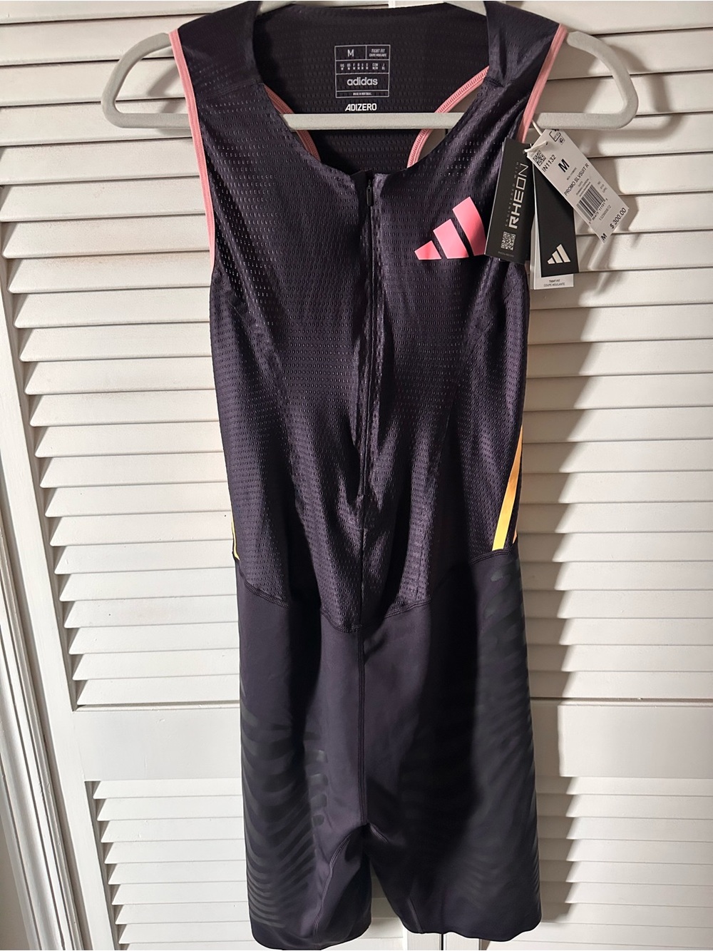 Adidas Adizero Promo SLV(sleeveless) Running Carrera Suit NWT Men’s M